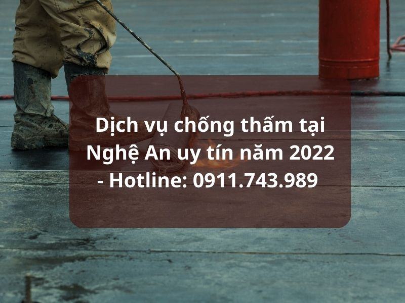 Dịch Vụ Chống Thấm Tại Nghệ An