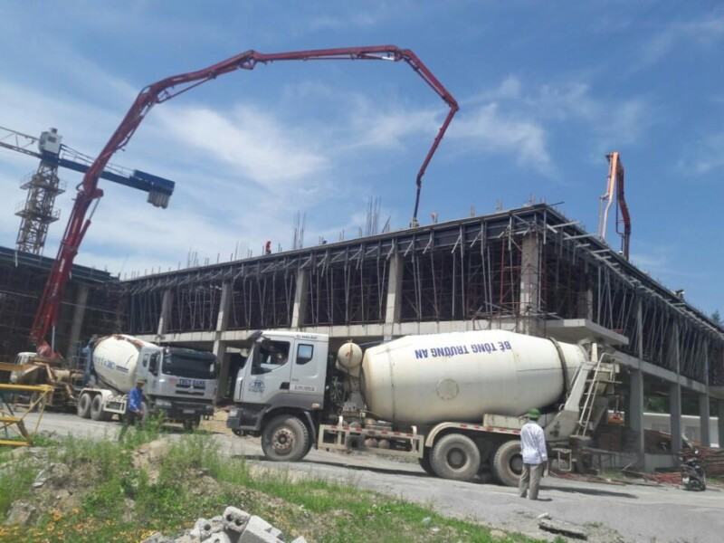 Cung Cấp Bê Tông Tươi Cho Dự Án GOERTEK VINA Nghệ An