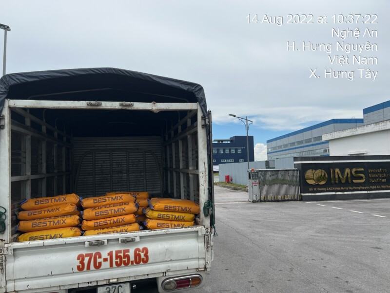 Cung Cấp Con Kê Bê Tông Cho Công Ty TNHH Innovative Manufacturing Solutions Vietnam